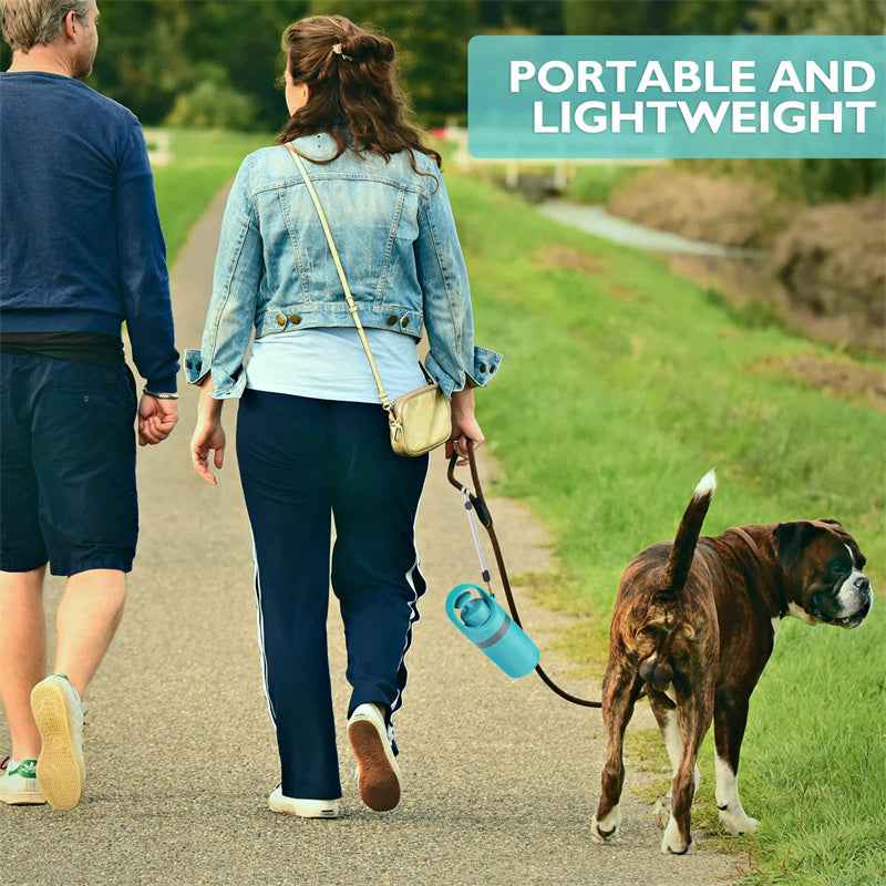 Dog Poop Scooper with Built-in Bag Dispenser – Eight-Claw Pet Waste Picker
