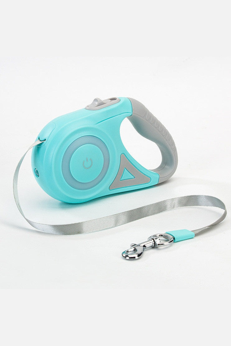  Dog collar included with LED retractable leash Dreams For Pet