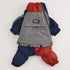  "Winter dog jacket detail - warm cotton dog outfit"