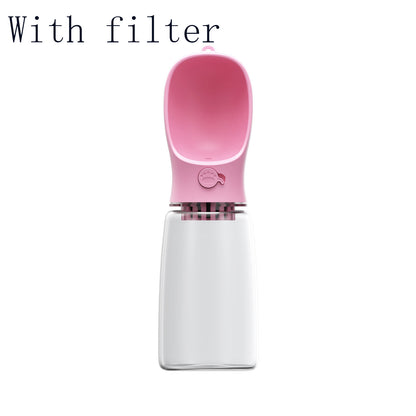 Portable Pet Water Bottle 500ml - dreamsforpet