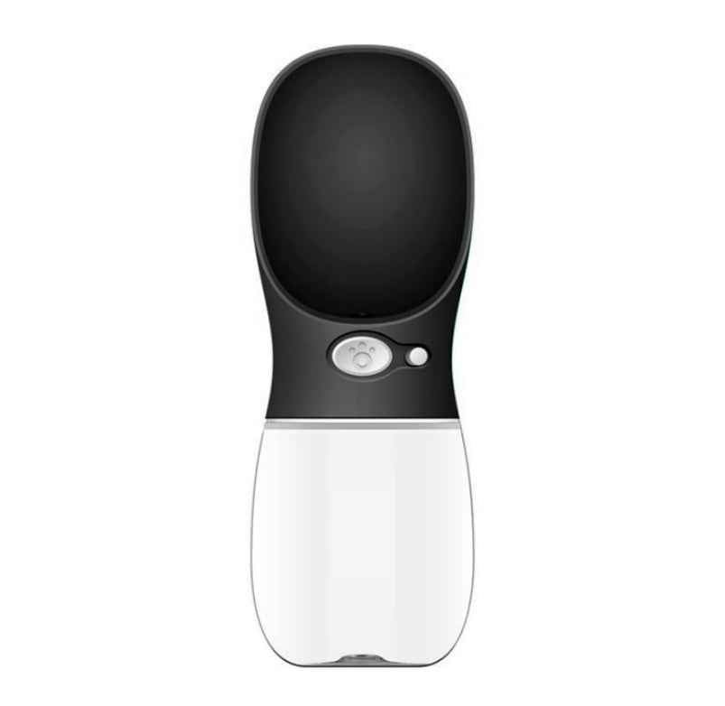Modern handheld pet fountain with a clear bottom for water level visibility - dreamsforpet