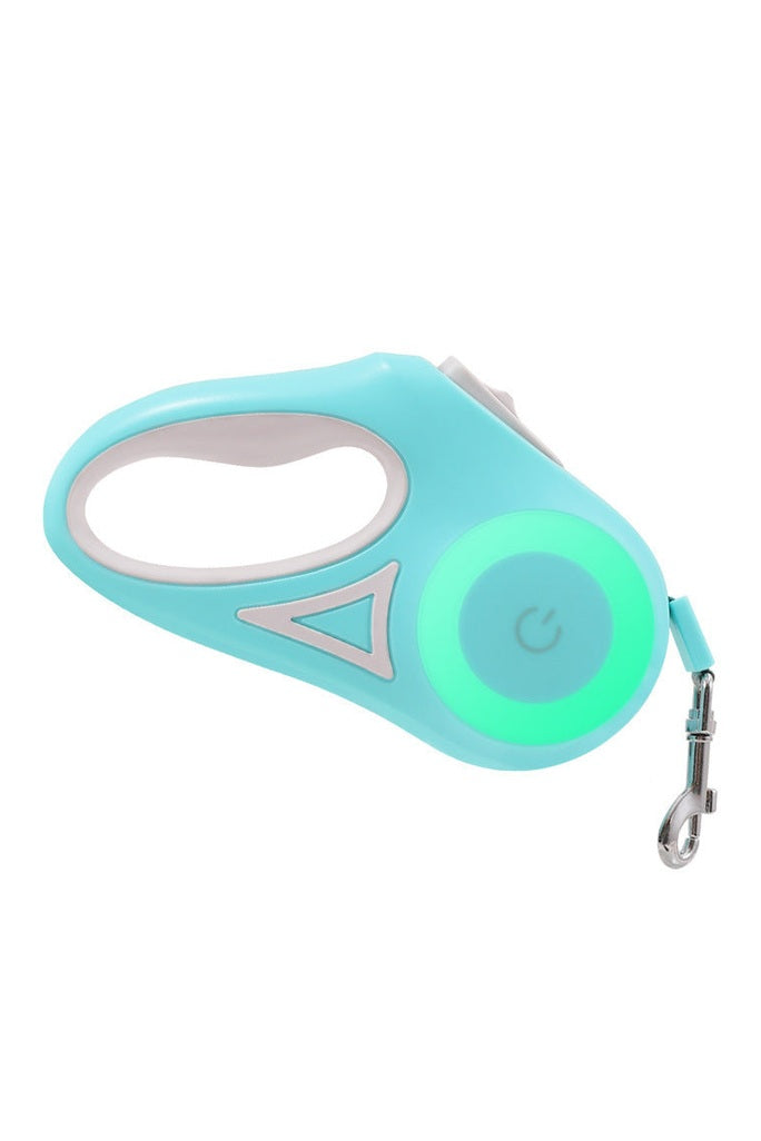  Automatic retractable system of dog leash with ergonomic handle