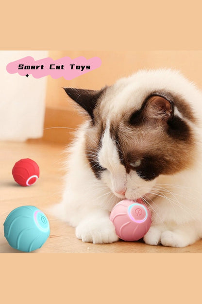 Interactive Cat Ball Toy - Automatic Cat Toy Ball
