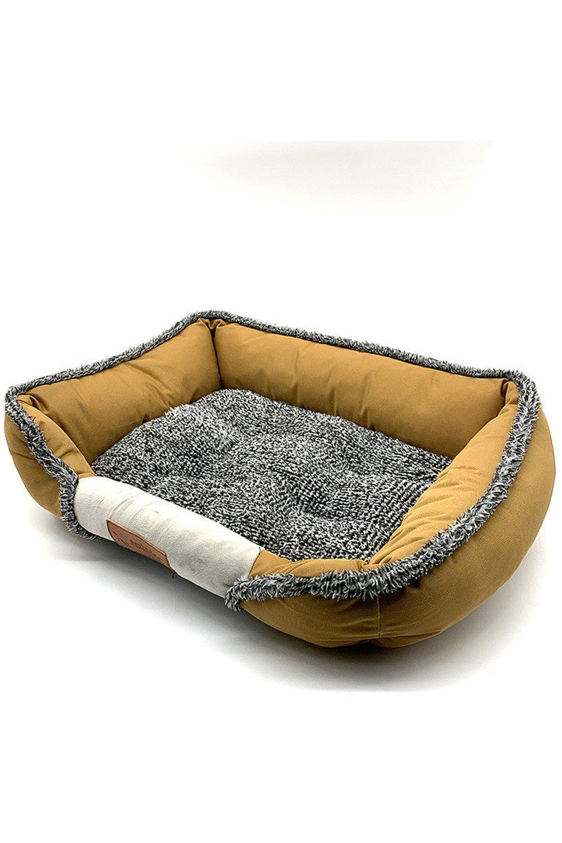  Anti-slip bottom washable pet bed for small and medium sized dogs