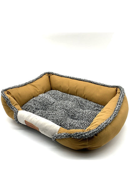  Anti-slip bottom washable pet bed for small and medium sized dogs