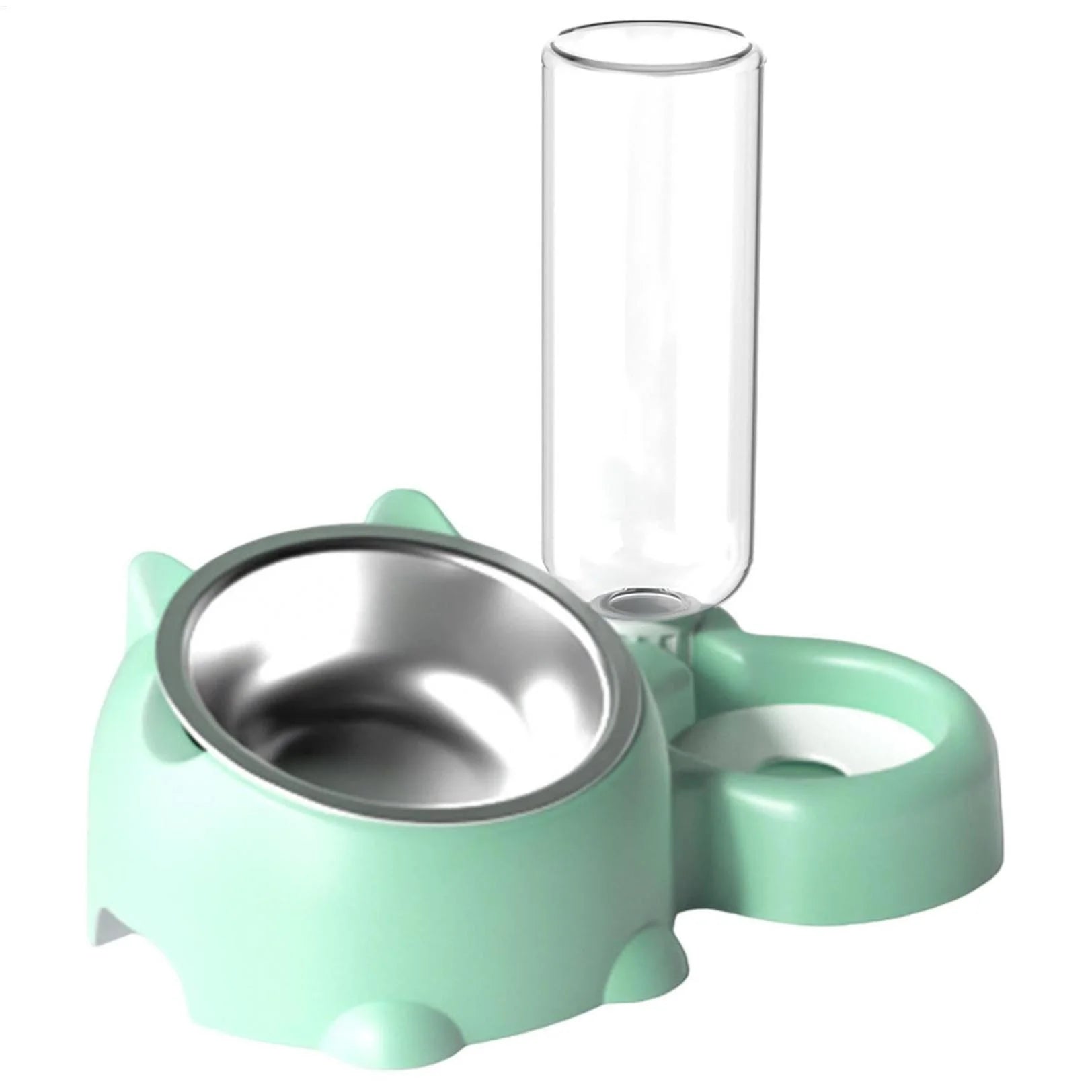 Safe and Pet Feeder  Food and Water Dispenser Pet Bowl Bottle Feeder