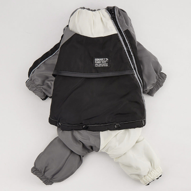  "Cotton winter dog clothes - thermal pet apparel"