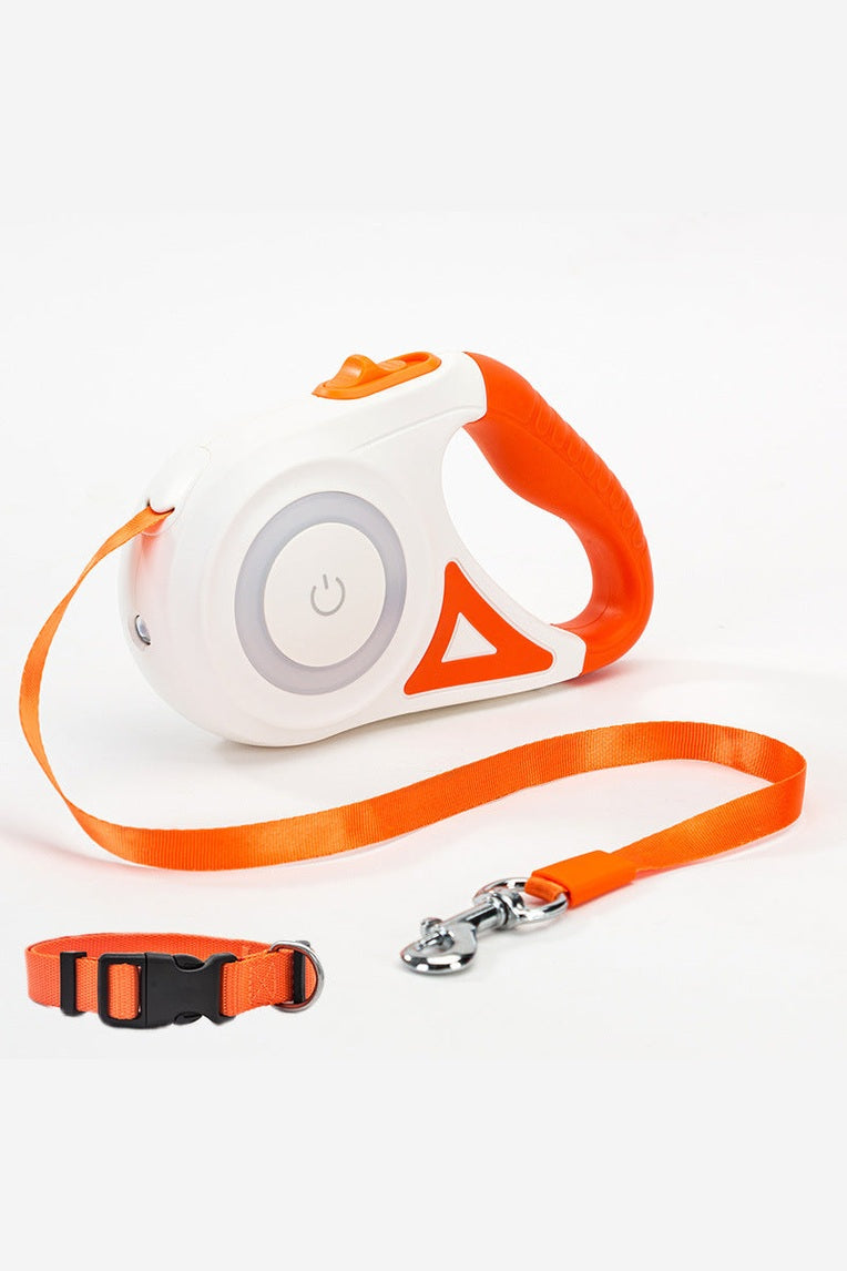 Automatic leash for pets with integrated LED light Dreams For Pet